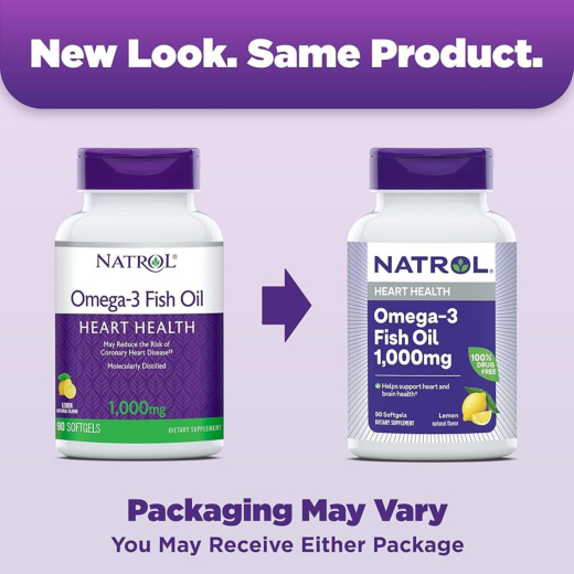 اوميجا-3 زيت السمك 1200 مجم 60 كبسولة- من ناترول