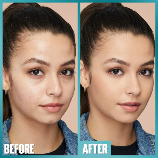 كريم اساس فيت مي مات اند بورليس للبشرة العادية الى الدهنية درجة 121- من ميبلين