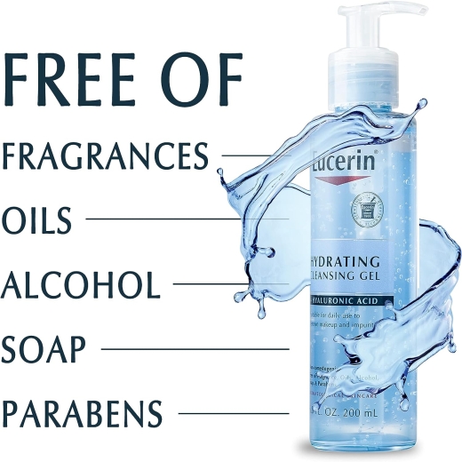 غسول  الوجه المرطب  غني بحمض الهيالورونيك - من يوسرين