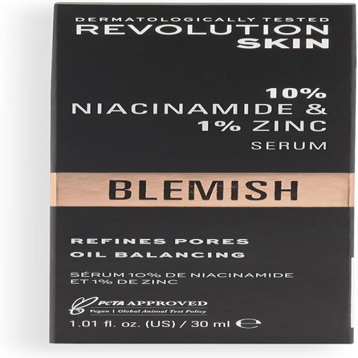 سيروم نياسيناميد 10% + زنك 1% - يعالج العيوب، يقلل من مظهر المسام  من ريفلوشن