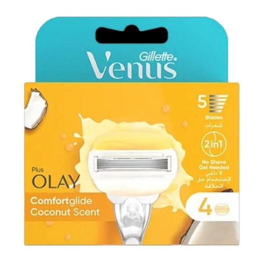 شفرات غيار  فينوس 5 اولاي 4 شفرات  - من جيليت