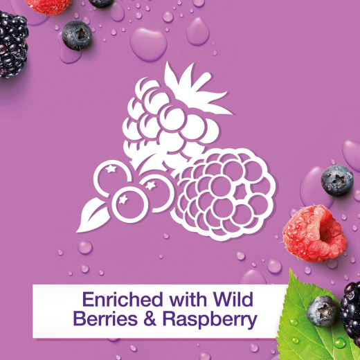 غسول الجسم المغذي بتوت العليق كبير 400 مل  - من جونسون