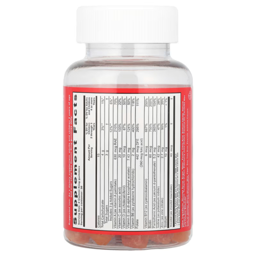 فيتامينات متعددة + معادن للأطفال، عنب، وليمون، وبرتقال، وفراولة، وكرز، 60 علكة - من غامي كينغ‏