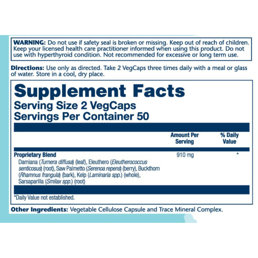 مكمل  مزيج لدعم هرمونات الخصوبة 100 كبسولة - من سولاري