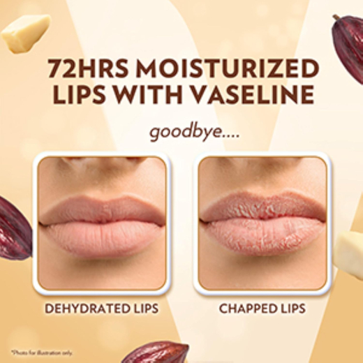 مرطب شفاة بزبدة الكاكاو اشكال الفازلين - من فازلين