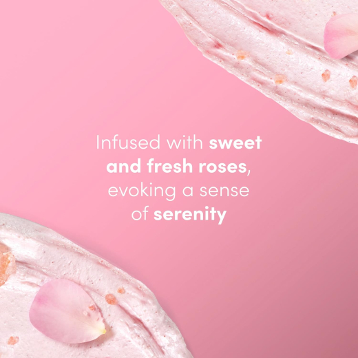 مقشر الجسم بملح الهيمالايا وزيت الورد  298 غرام -من دوف