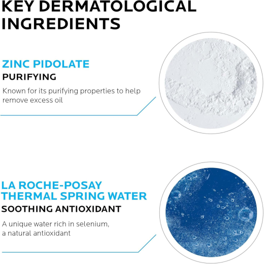 غسول الوجه إيفاكلار للبشرة الدهنية والمختلطة 300 مل - من لاروش بوزية