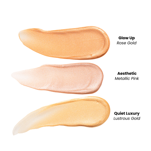 اضاءة هايلايتر كريمي روز قولد رقم 3-  من لوكا