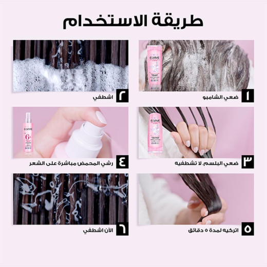 سيروم بخاخ إلفيف جليكوليك جلوس منح لمعاناً ونعومة فورية- من لوريال